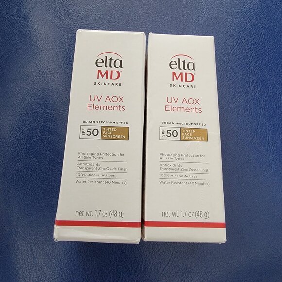 EltaMD SPF50 UV AOX Elements Tinted Face Sunscreen NIB - Picture 4 of 5